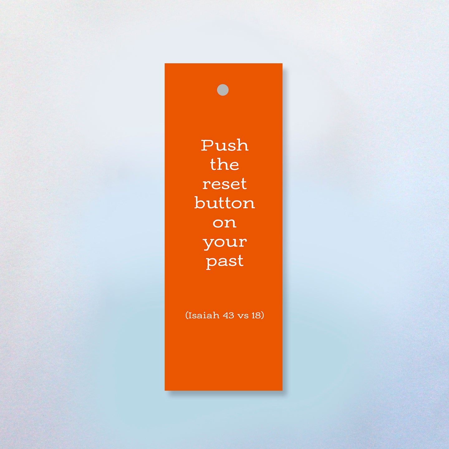 Push the Reset Button on Your Past Bookmark