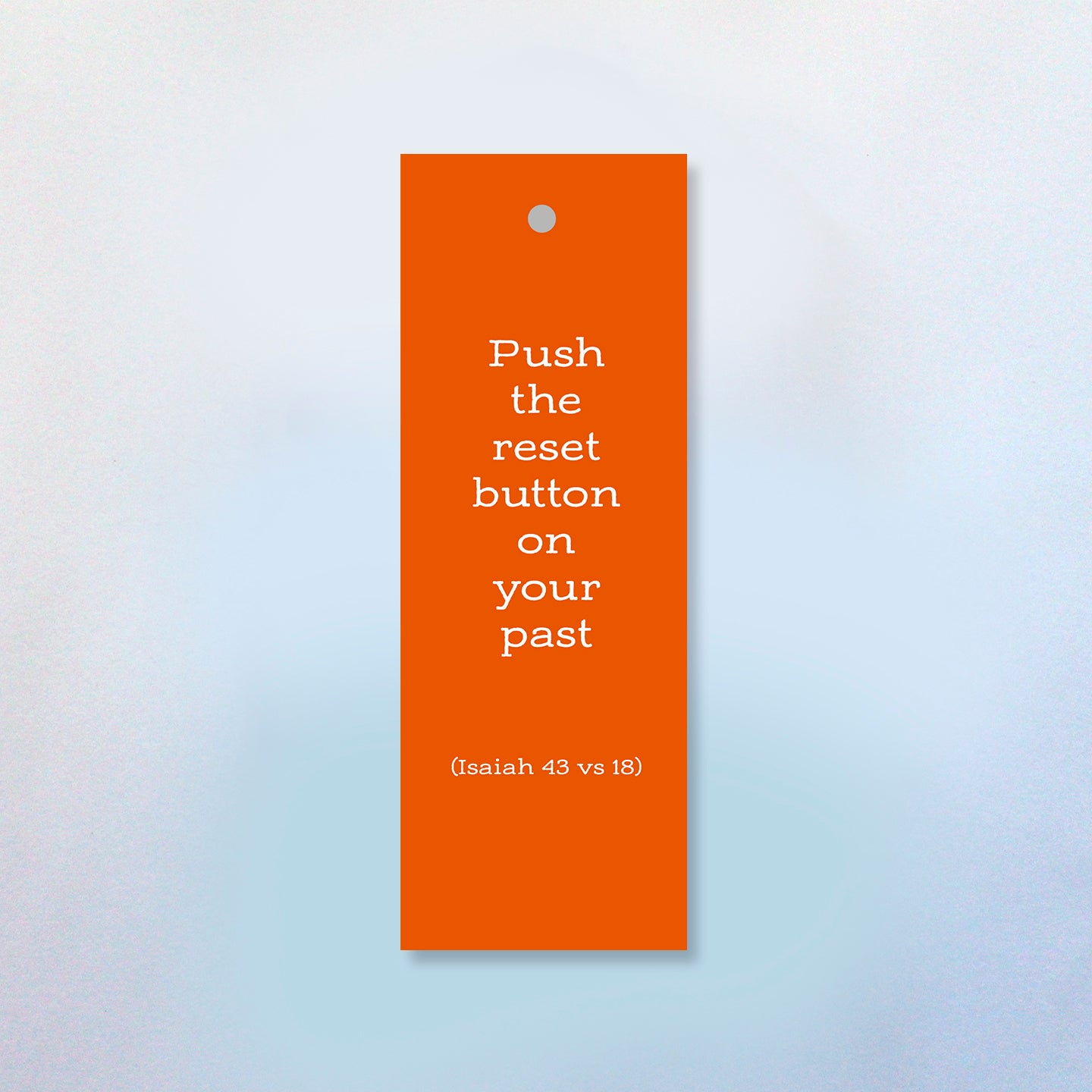 Push The Reset Button On Your Past Bookmark