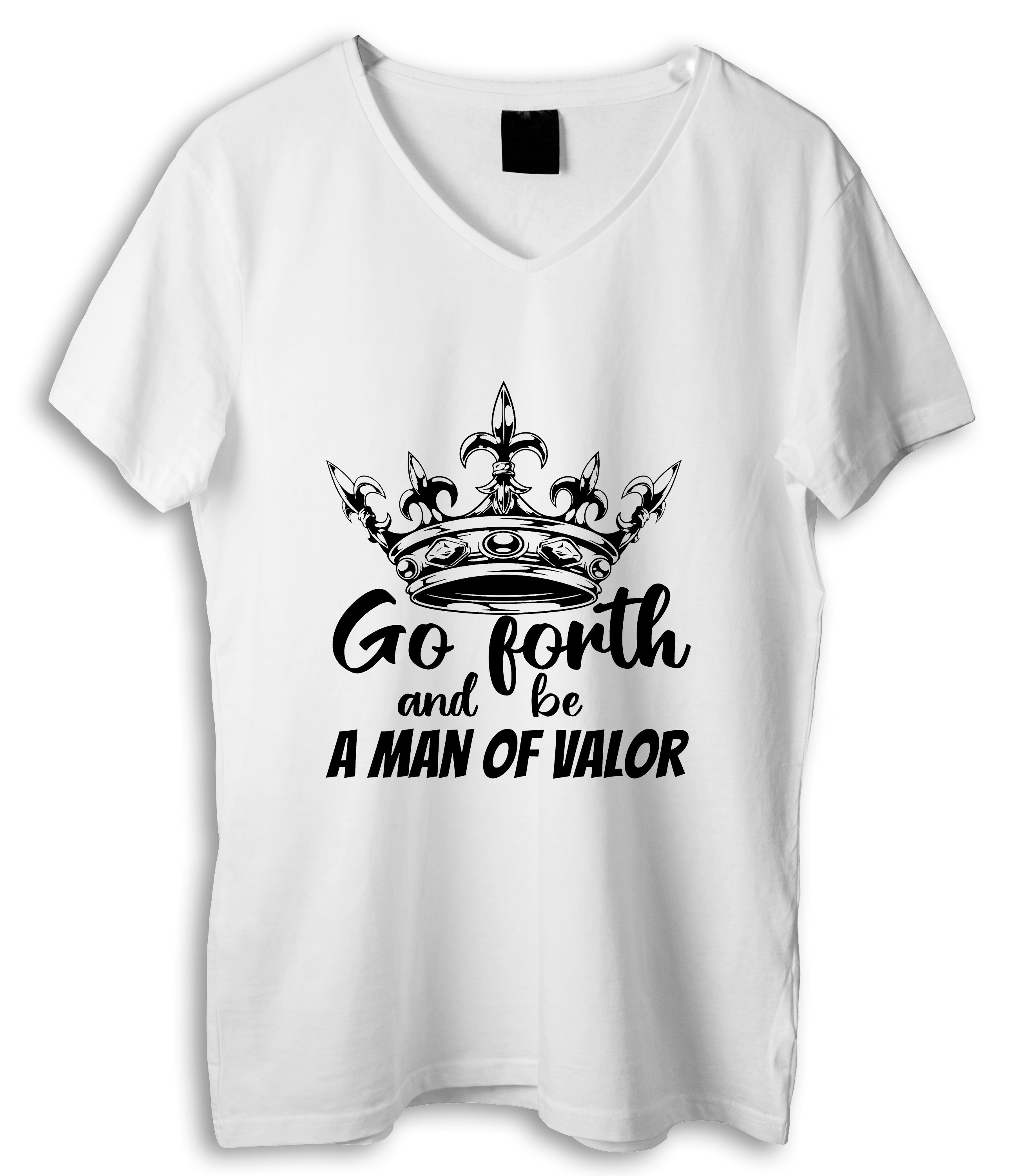 Go Forth And Be (Men of Valor) T-Shirt