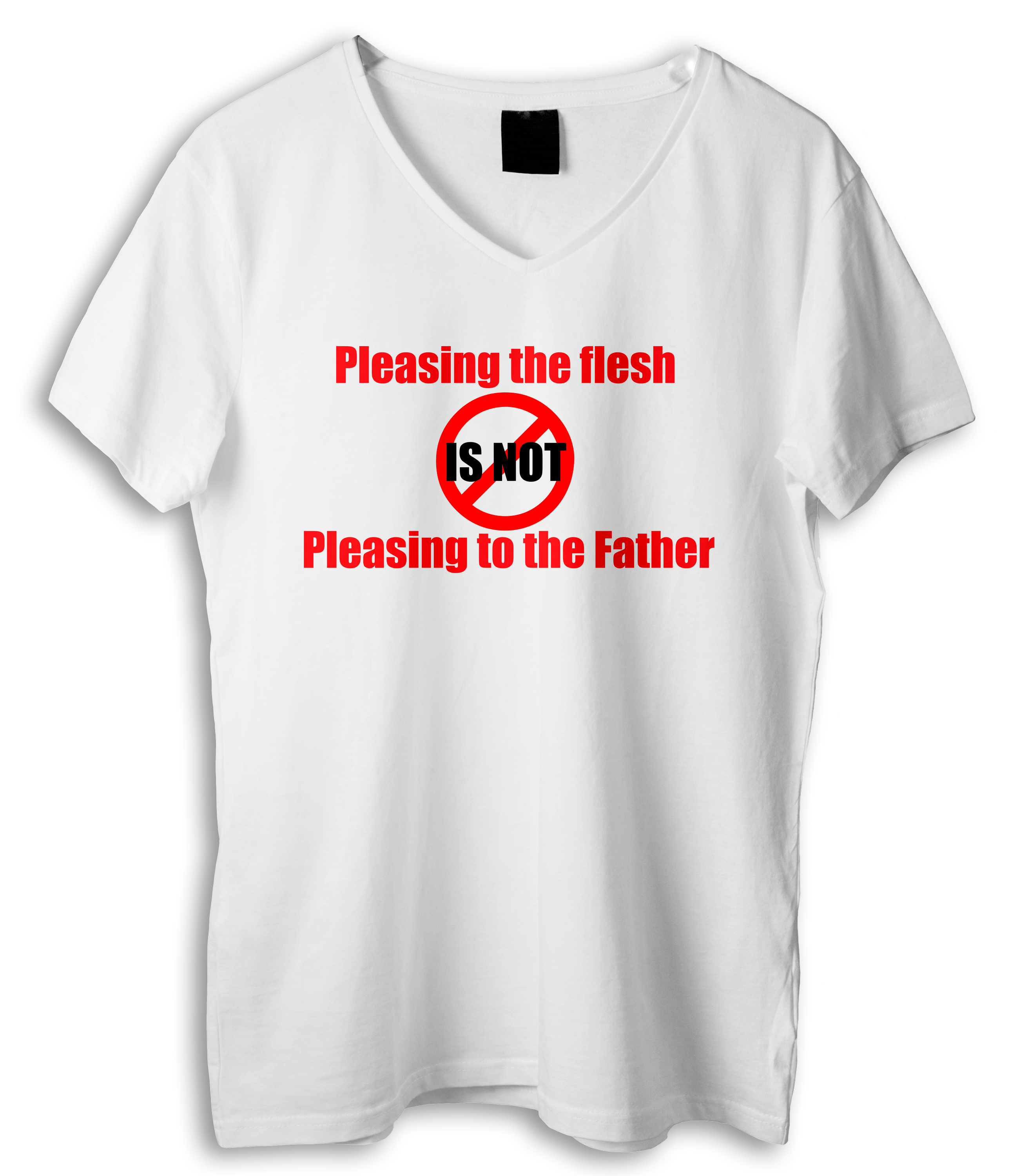 Pleasing The Flesh Is Not T-Shirt